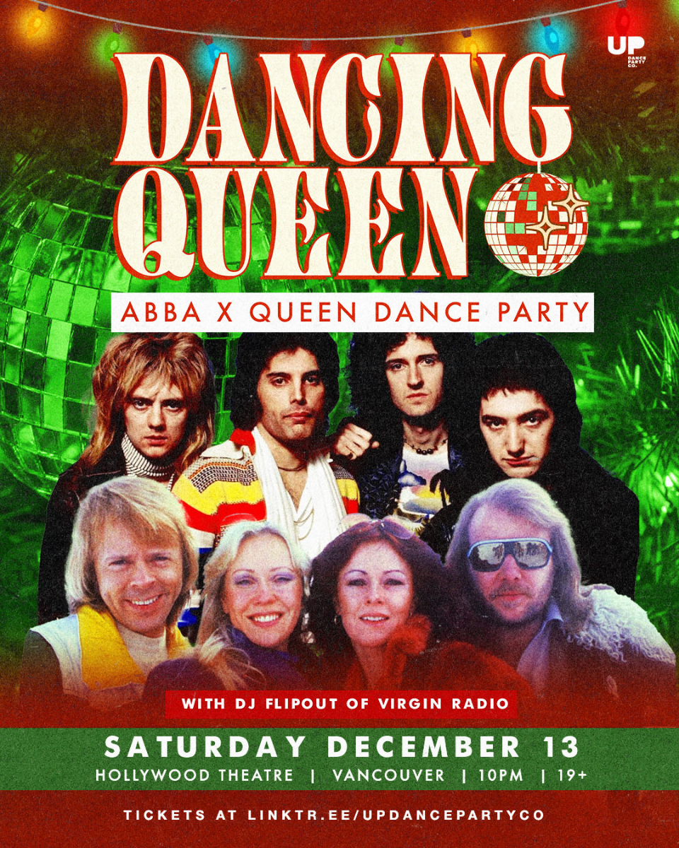 Dancing Queen: ABBA x Queen Dance Party at Hollywood Theatre Vancouver - Dec 13 2025