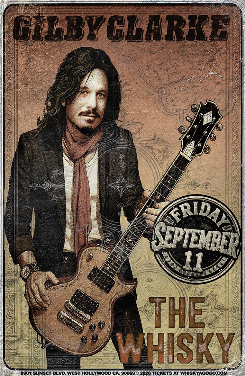 Gilby Clarke, Rusted Stone, Sunset Sinners, Greg Brown