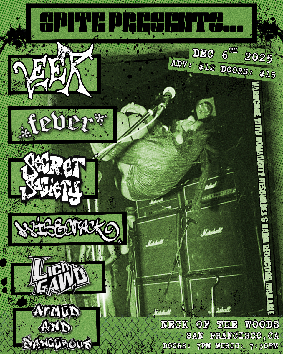 Leer/ Fever/ Secret Society/ Lich Gawd/ Armed and Dangerous