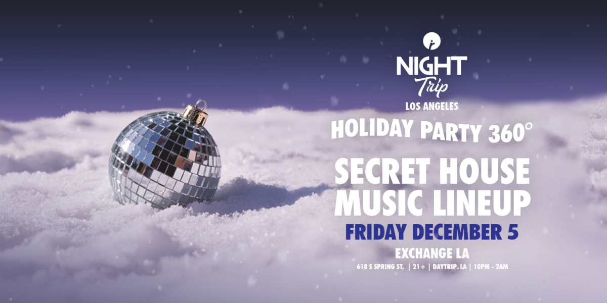 Secret House Music Lineup 360°