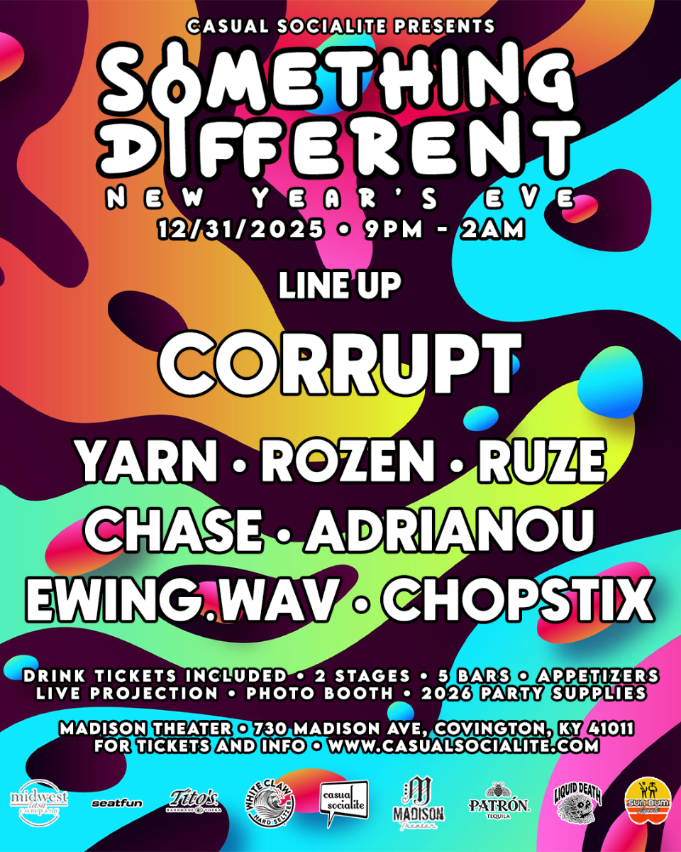 Casual Socialite Presents: SOMETHING DIFFERENT NEW YEARS EVE