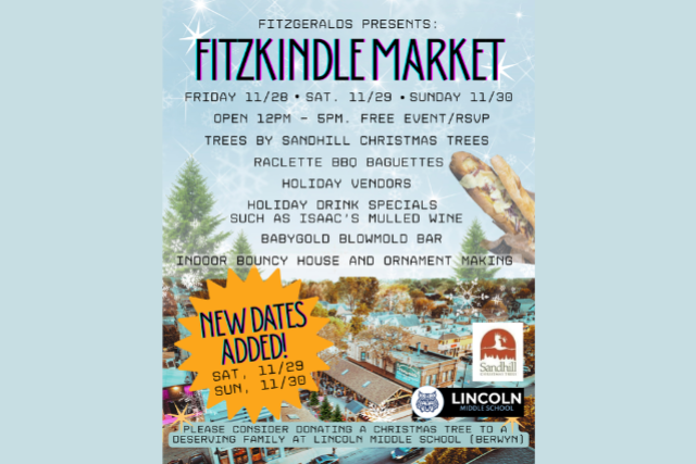 FITZKINDLE MARKET: A Christmas Tree Lot and Holiday Extravaganza! at FITZGERALDS NIGHTCLUB – Berwyn, IL