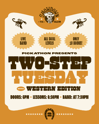 Two-Step Tuesday with Western Edition and Dance Lessons