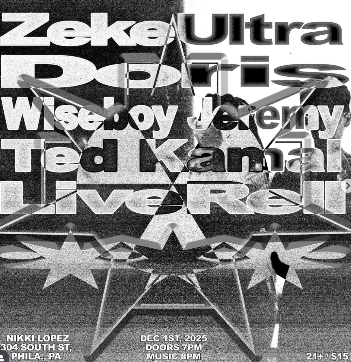 Zeke Ultra , Doris , Wiseboy Jeremy , LiveRell, Ted Kamal