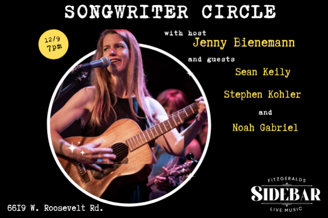 Songwriter Circle w/ host Jenny Bienemann and guests Stephen Kohler and Noah Gabriel