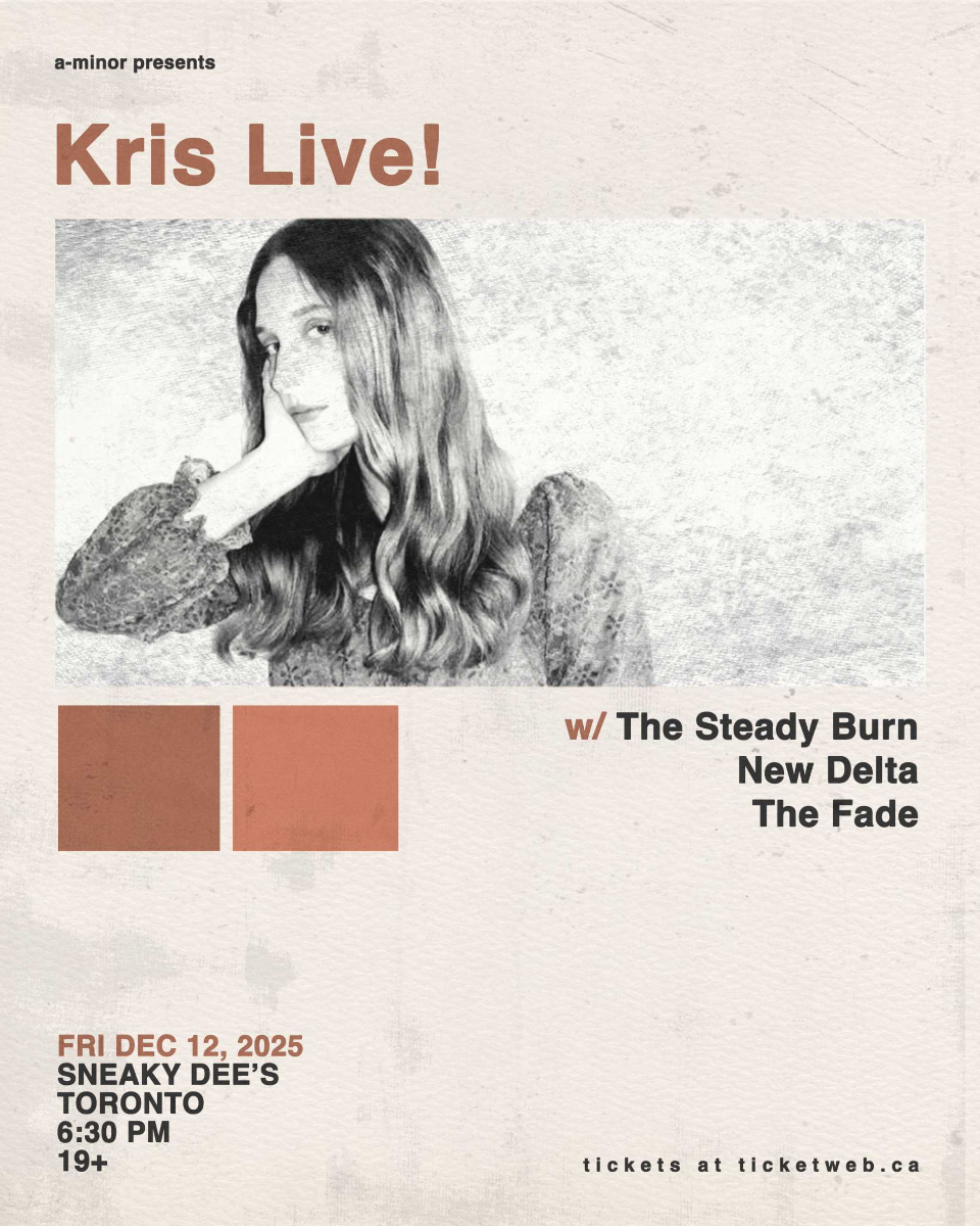 Kris Live! w/ The Steady Burn, New Delta & The Fade