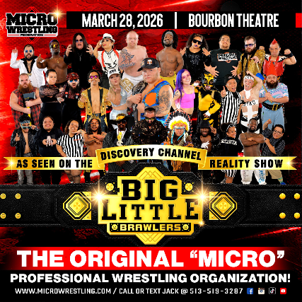 Micro Wrestling Federation at Bourbon Theatre – Lincoln, NE