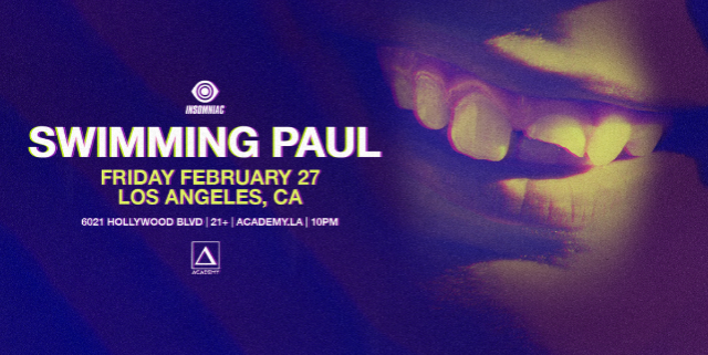 Swimming Paul at Academy LA – Los Angeles, CA