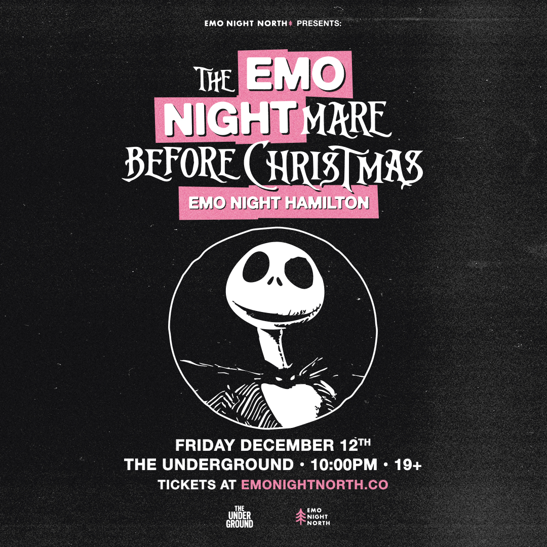 The Emo Nightmare Before Christmas Hamilton at The Underground - Dec 12 2025