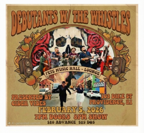 image of Cider Vibes Presents: Debutants w/ The Whistles image of Cider Vibes Presents: Debutants w/ The Whistles