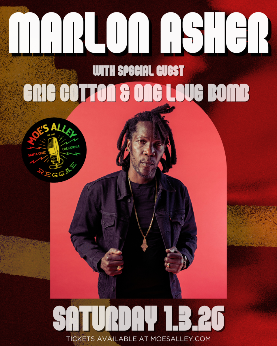 Moe's Alley Presents: Marlon Asher w/ Eric Cotton & One Love Bomb | event-image
