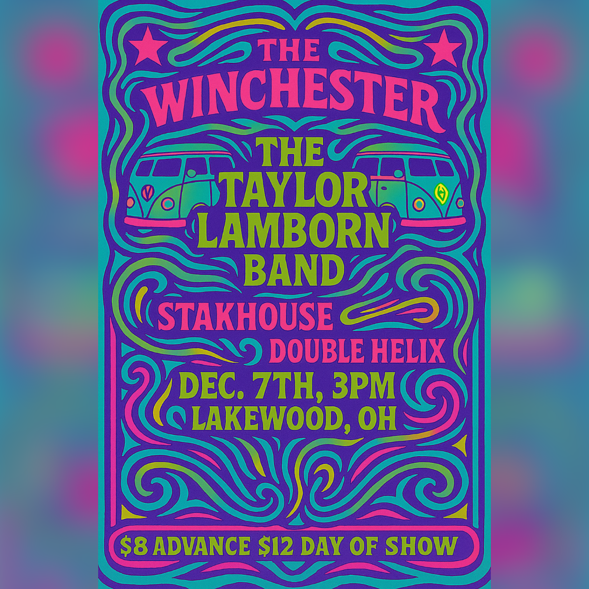 The Taylor Lamborn Band, Stakhouse, & Double Helix