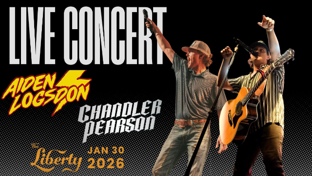 Live Concert with Aiden Logsdon & Chandler Pearson at The Liberty – Roswell, NM