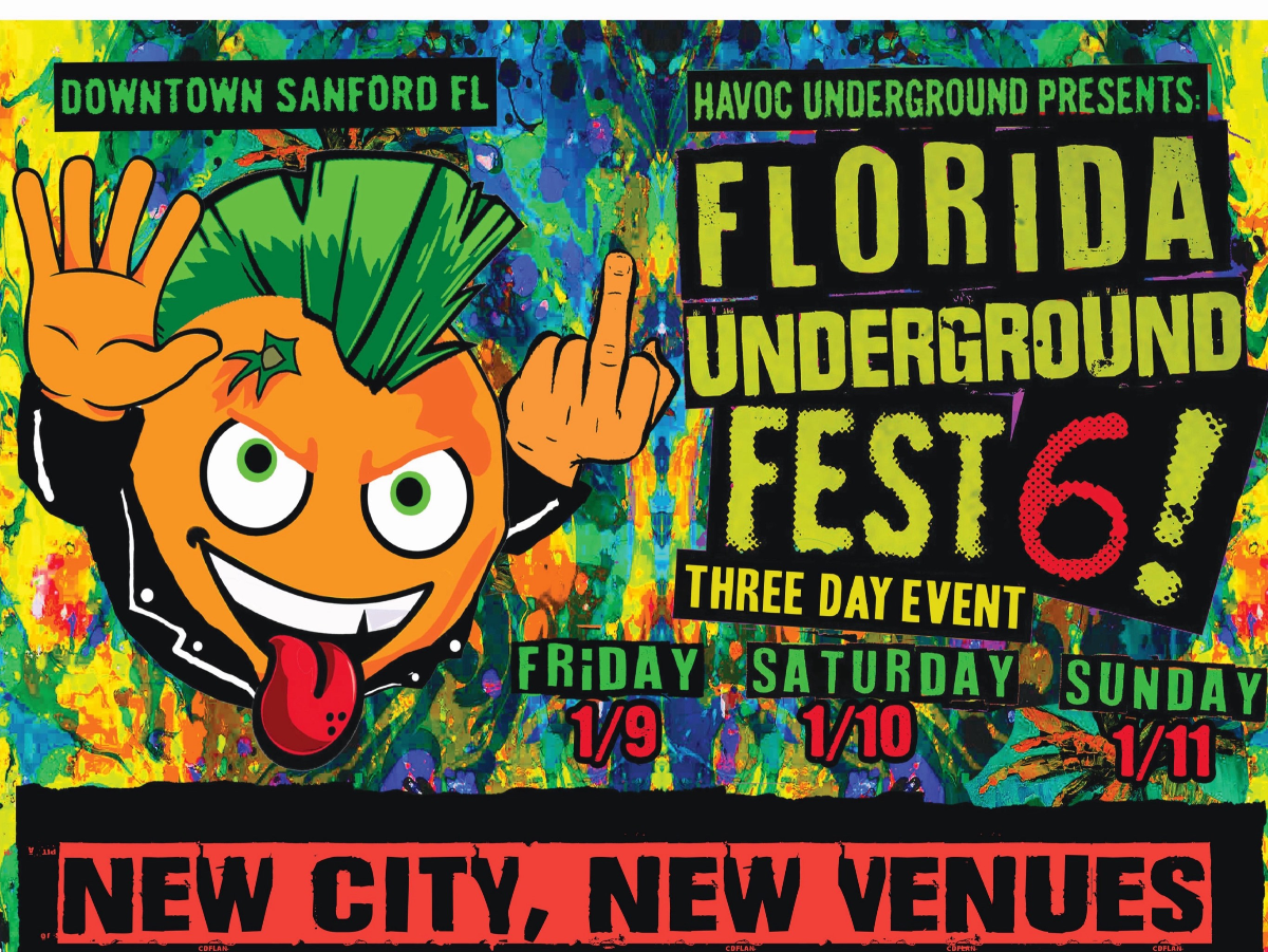 FLORIDA UNDERGROUND MUSIC FESTIVAL DAY 1 AND 3 DAY PASSES