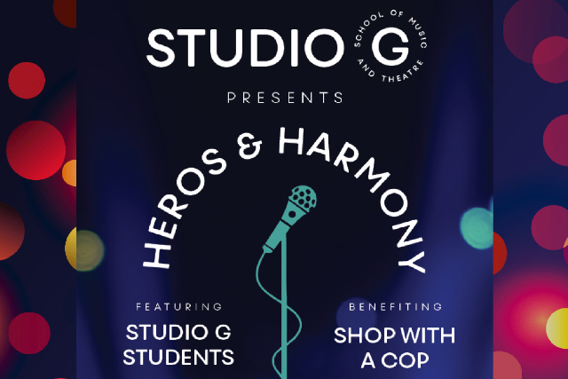 Studio G's Heroes in Harmony benefiting Shop With A Cop Napa