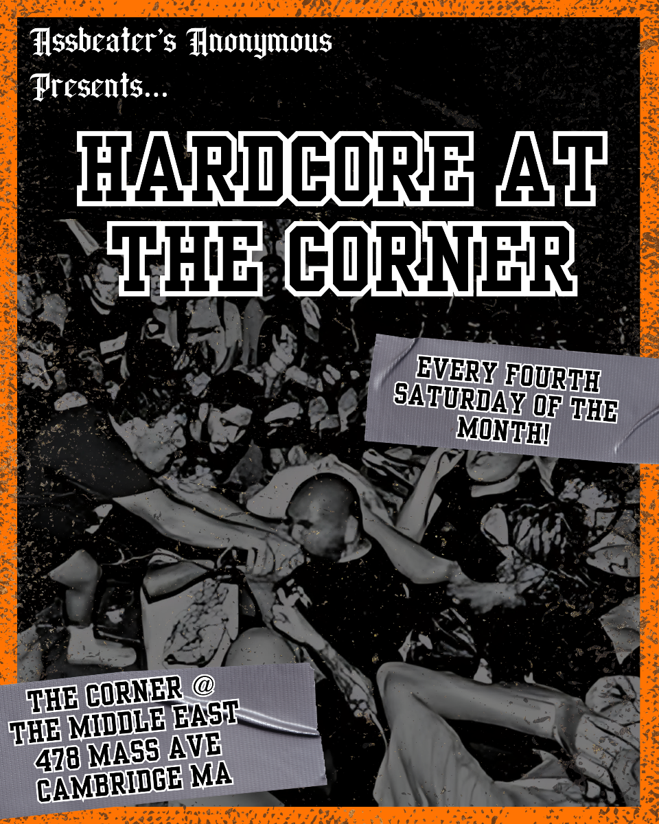 Assbeaters Anonymous Presents: Hardcore at the Corner | Event Image