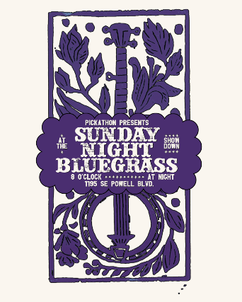 Sunday Night Bluegrass featuring The Muddy Souls and Skillethead at Showdown Saloon – Portland, OR