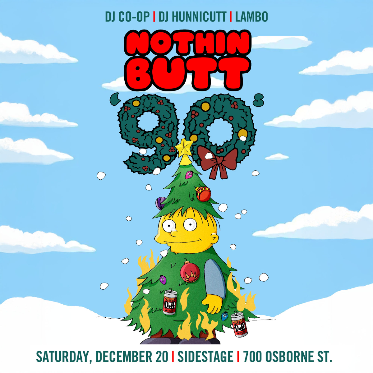 Nothin Butt 90's Video Dance Party