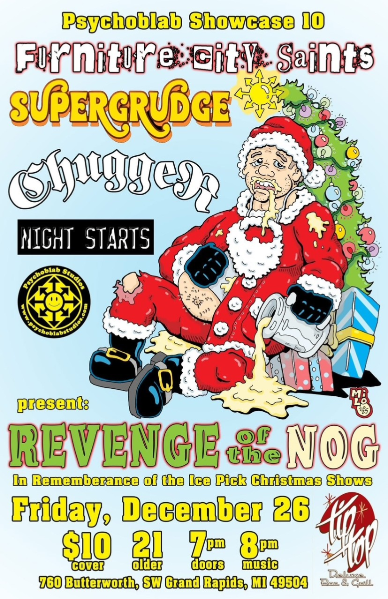 Furniture City Saints, Supergrudge, ChuggeR, night starts