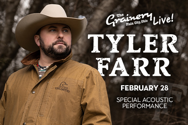 Tyler Farr at The Grainery Live