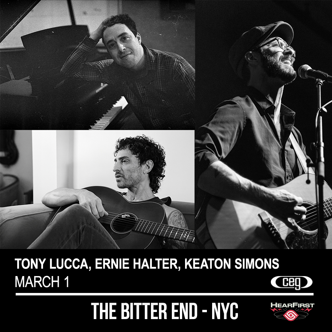 [Evening Show] Tony Lucca, Ernie Halter, Keaton Simons - 01