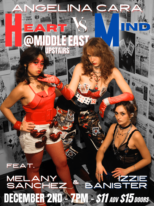 Angelina Cara, Melany Sanchez, Izzie Bannister