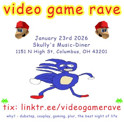 Video Game Rave at Skully’s Music Diner – Columbus, OH