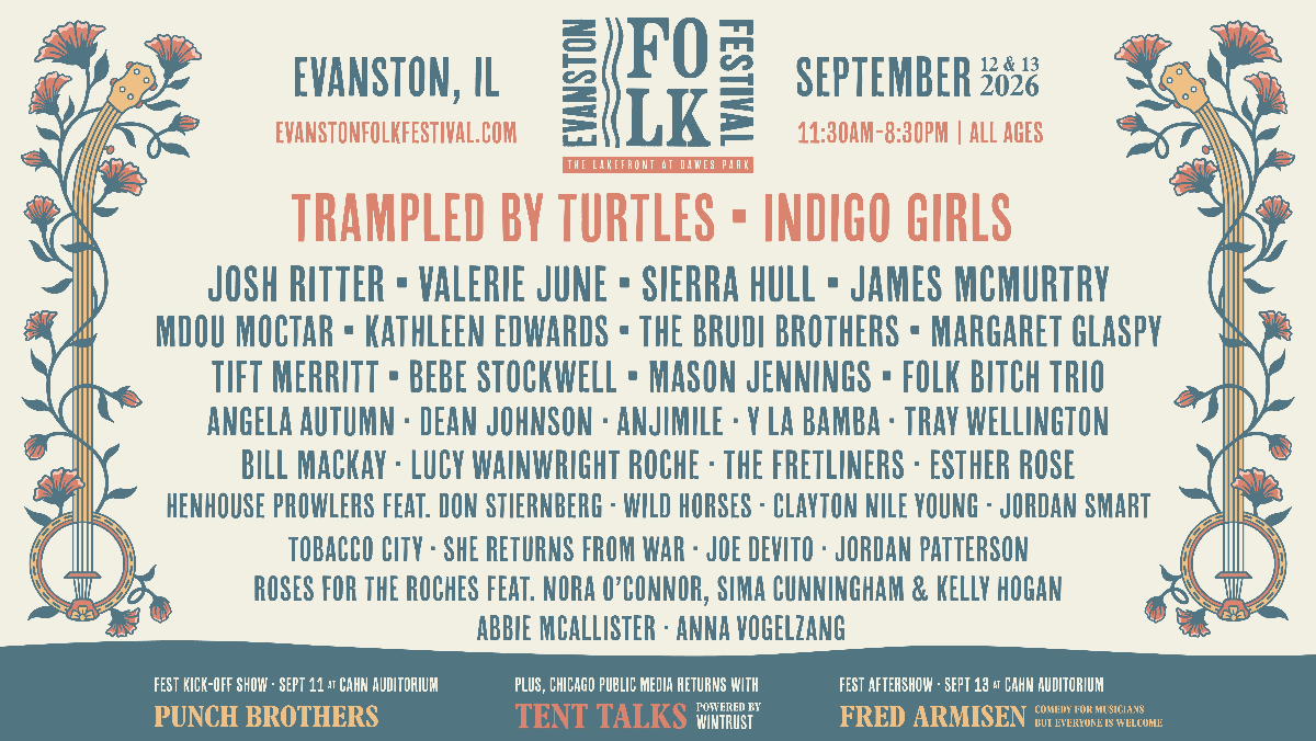 Evanston Folk Festival 2026 (2-Day Pass)