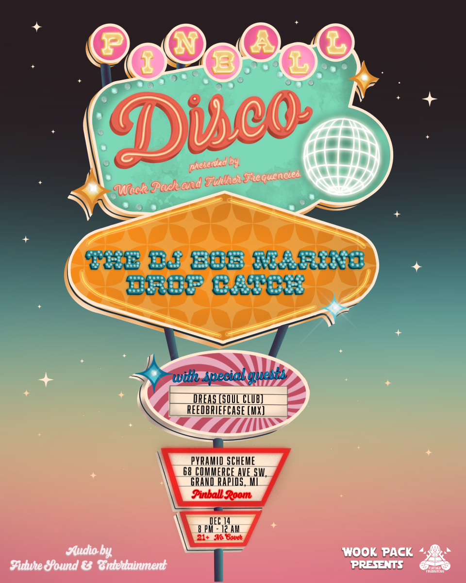 Pinball Disco ft. The DJ Bob Marino + Drop Catch + Dreas + Reedbriefcase
