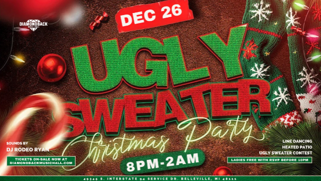 Image of Saddle Up: Ugly Sweater Christmas Party! Image of Saddle Up: Ugly Sweater Christmas Party!