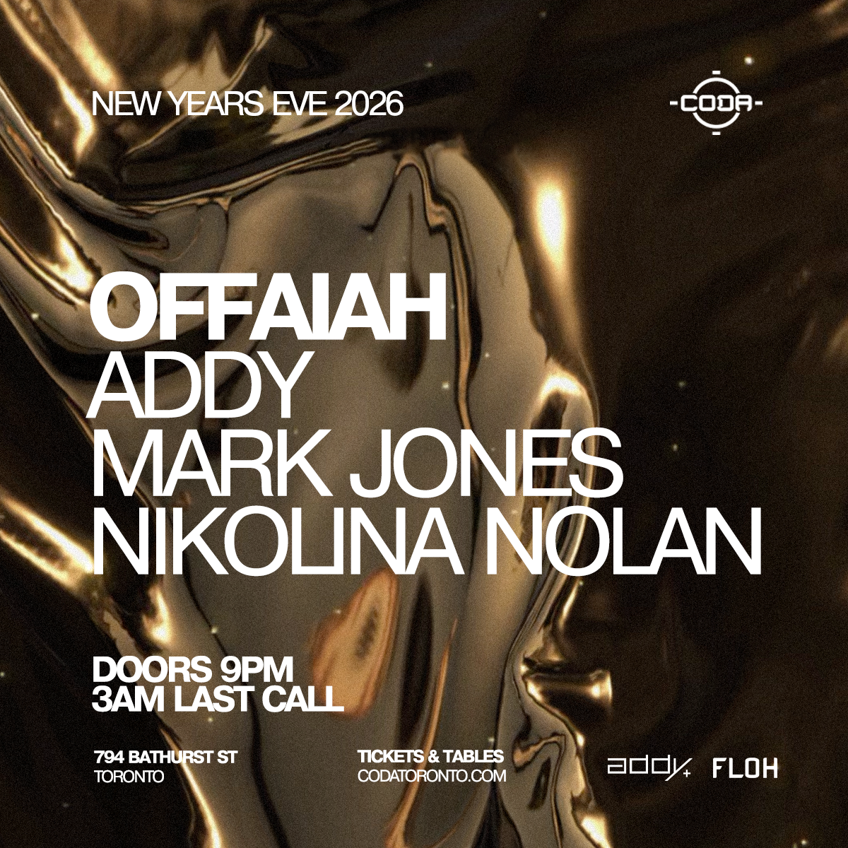 NYE 2026: Offaiah | 3AM Last Call
