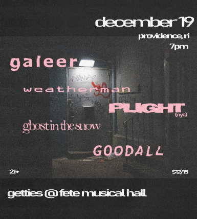 Image of Plight, Ghosts in the Snow, Goodall, Weatherman, & Galeer Image of Plight, Ghosts in the Snow, Goodall, Weatherman, & Galeer