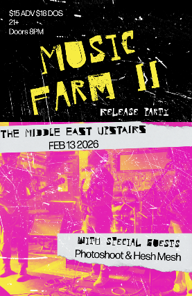 Music Farm, Photoshoot, Hesh Mesh at Middle East – Upstairs – Cambridge, MA