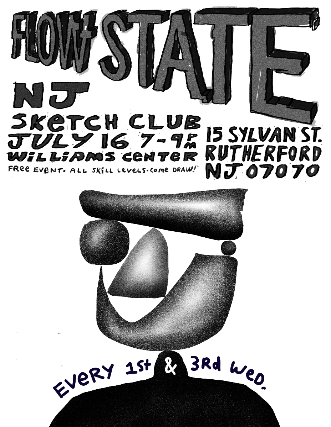 Flow State: NJ Sketch Club at Williams Center – Cinema Underground – Rutherford – Rutherford, NJ