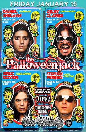 image of The Halloween Jack, Leave It To Cleaver, Ryder B, Tomorrow's Anthem image of The Halloween Jack, Leave It To Cleaver, Ryder B, Tomorrow's Anthem