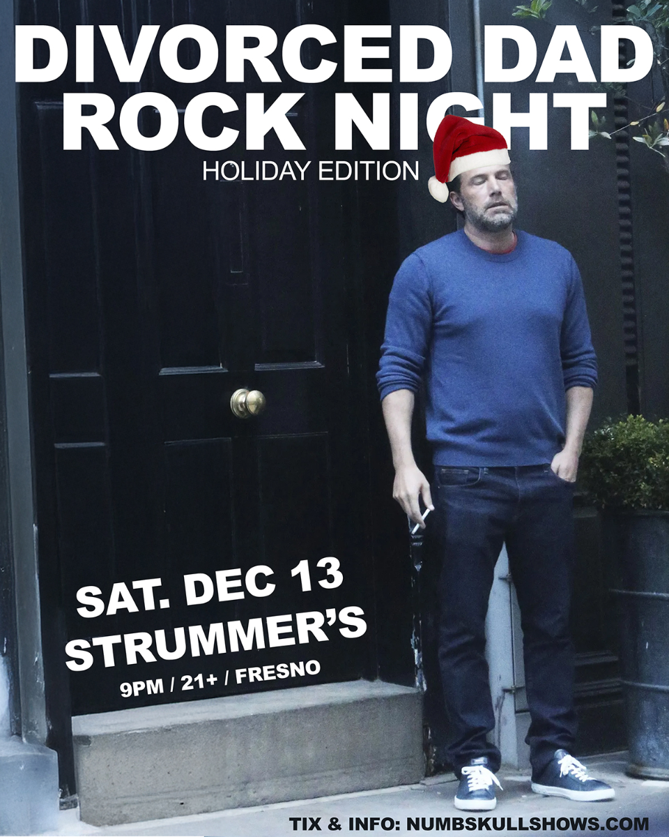 DIVORCED DAD ROCK NIGHT Holiday Edition