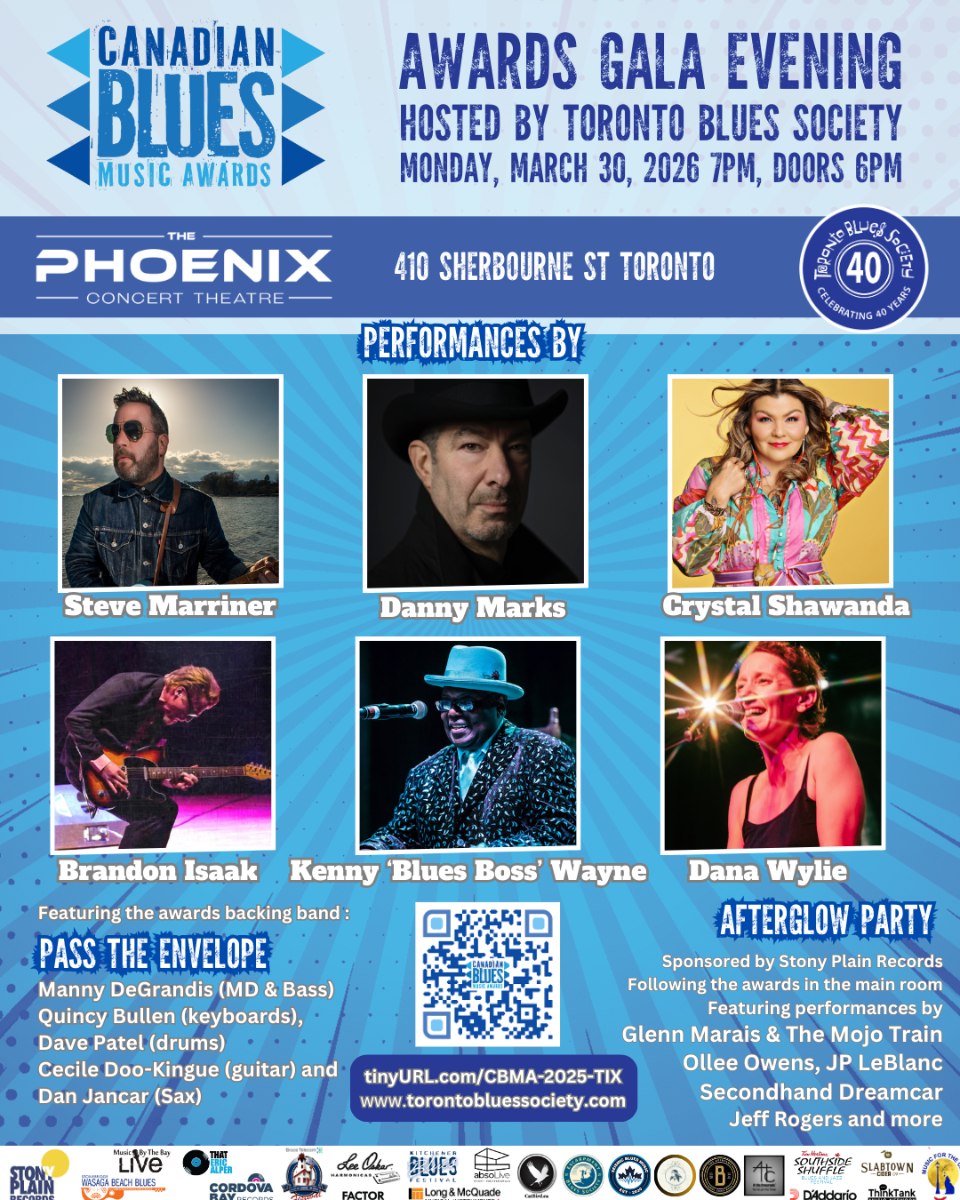 Canadian Blues Music Awards Honouring the finest in Canadian Blues