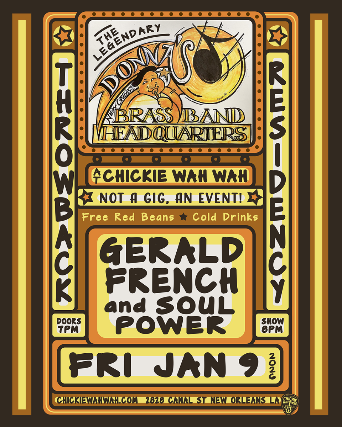 Image of Donnas Bar and Grill Residency: Gerald French and Soul Power Image of Donnas Bar and Grill Residency: Gerald French and Soul Power