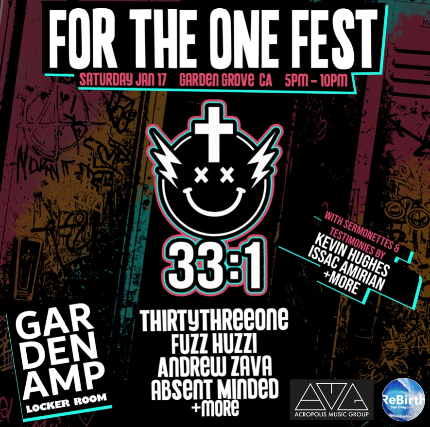 image of FOR THE ONE FEST inside the Locker Room image of FOR THE ONE FEST inside the Locker Room