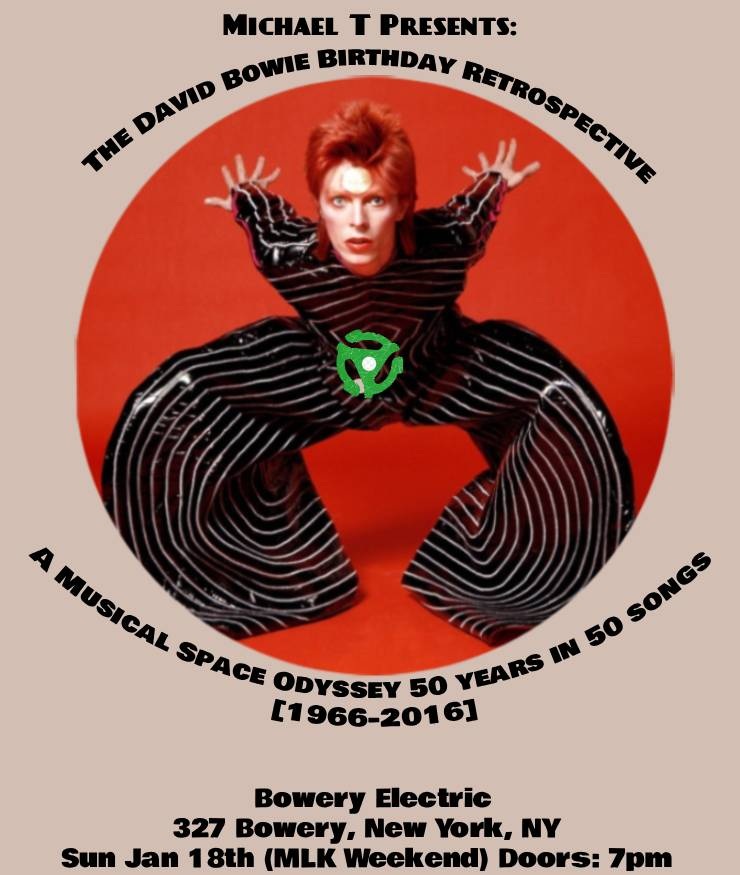 The David Bowie Birthday Retrospective