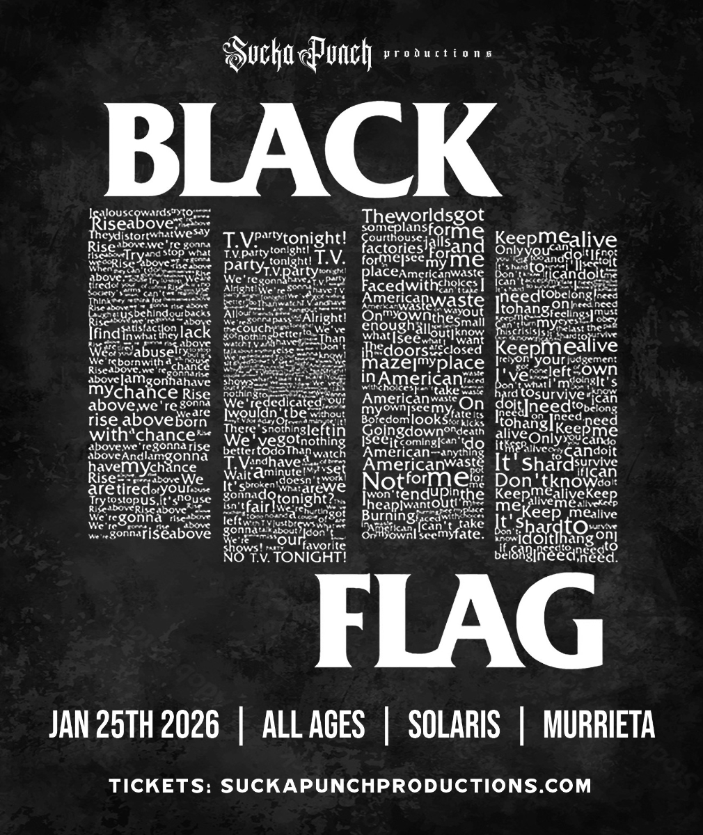 BLACK FLAG LIVE IN MURRIETA