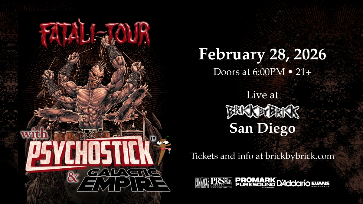 Featured Image - The Fatali-Tour: Psychostick & Galactic Empire with special guests - 28