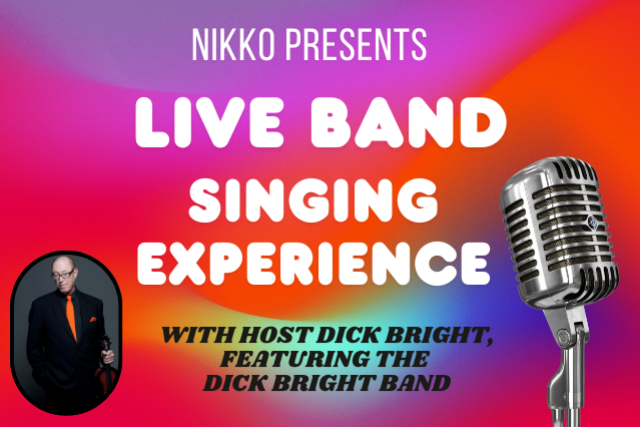 LIVE BAND KARAOKE at Feinstein’s at The Nikko – San Francisco, CA
