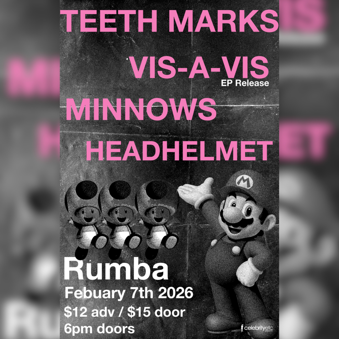 Vis-A-Vis * Teeth Marks * Minnows * Head Helmet