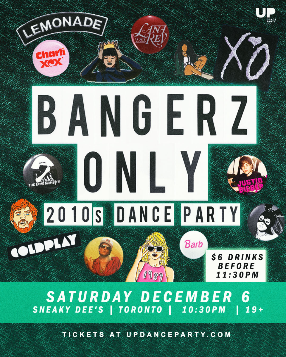 Bangerz Only: 2010s Dance Party at Sneaky Dee’s - Dec 6 2025