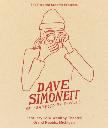 Dave Simonett (of Trampled By Turtles)