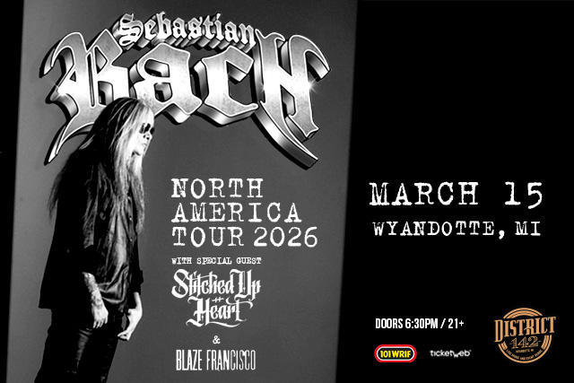 SEBASTIAN BACH wsg Stitched Up Heart