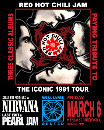 Red Hot Chili Jam - 91: The Greatest Tour Ever - Paying tribute to 3 classic albums