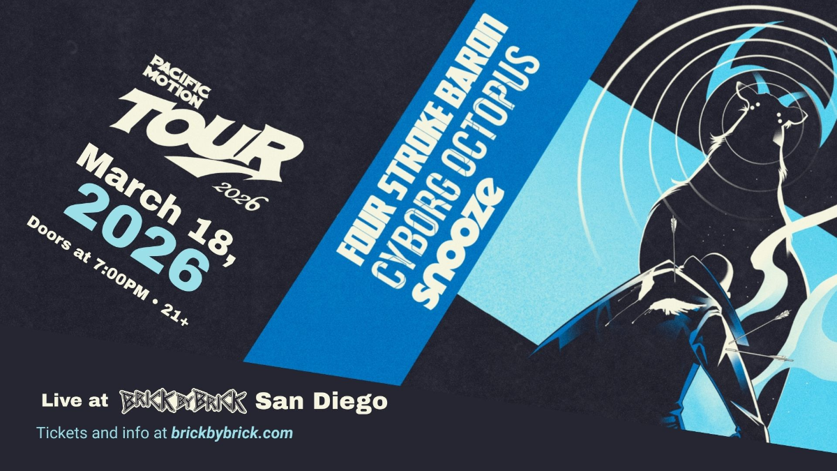 Featured Image - Four Stroke Baron & Cyborg Octopus with special guests - 18