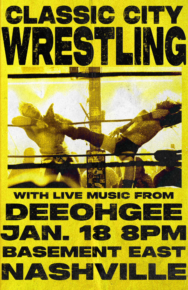 Classic City Wrestling with live music from DeeOhGee